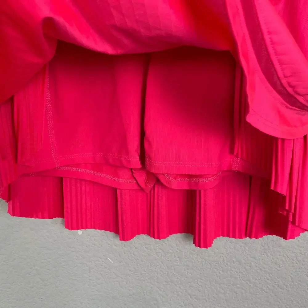 Lucky in Love Pink Pleated Athletic Skort XS
